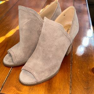 Lucky brand suede wedges